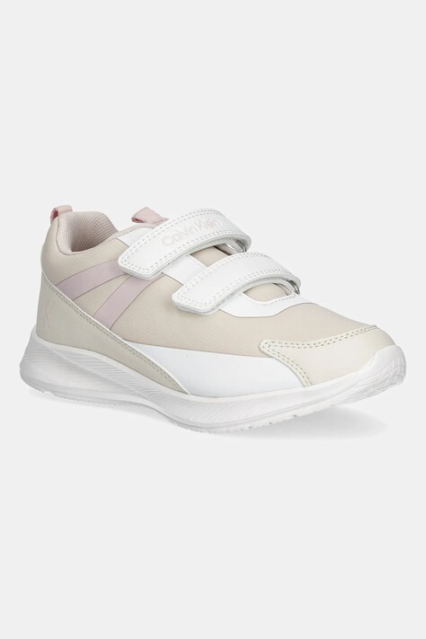Calvin Klein Jeans sneakersy dziecięce kolor beżowy V1A9-83102