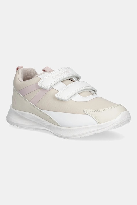 Calvin Klein Jeans sneakersy dziecięce kolor beżowy V1A9-83102