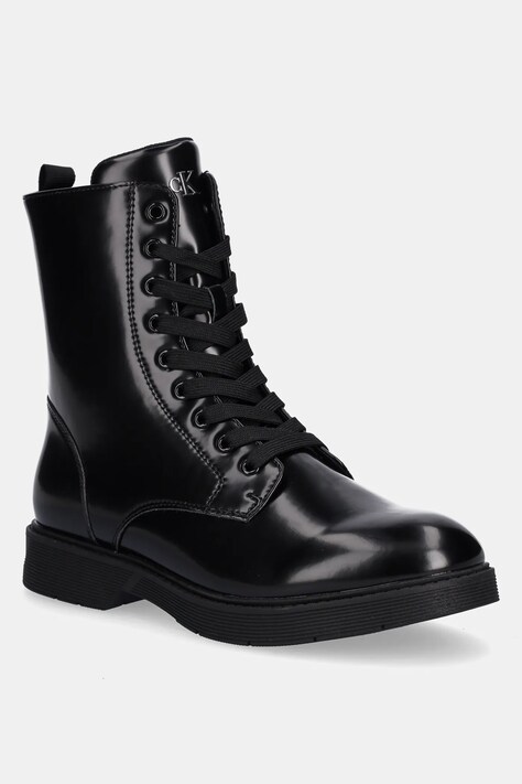 Calvin Klein Jeans workery dziecięce kolor czarny V3X5-83185