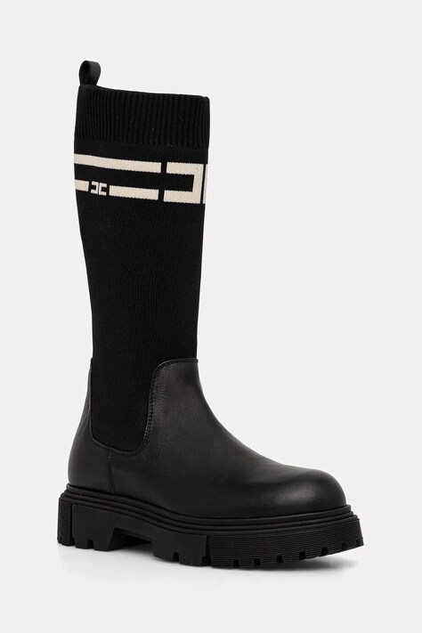 Elisabetta Franchi stivali bambino/a colore nero  F4A6-E0427