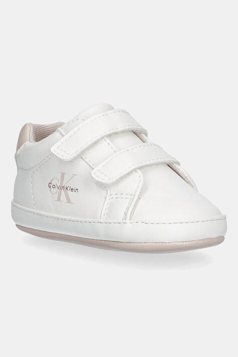 Calvin Klein Jeans buty niemowlęce kolor biały V0A9-83080