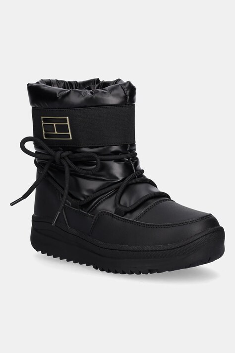 Tommy Hilfiger buty zimowe dziecięce kolor czarny T3A5-34052