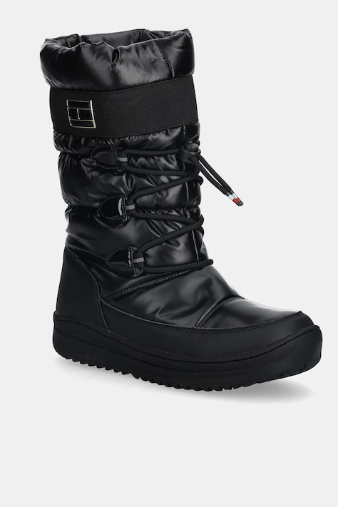 Παιδικές μπότες χιονιού Tommy Hilfiger χρώμα: μαύρο, T3A6-34053