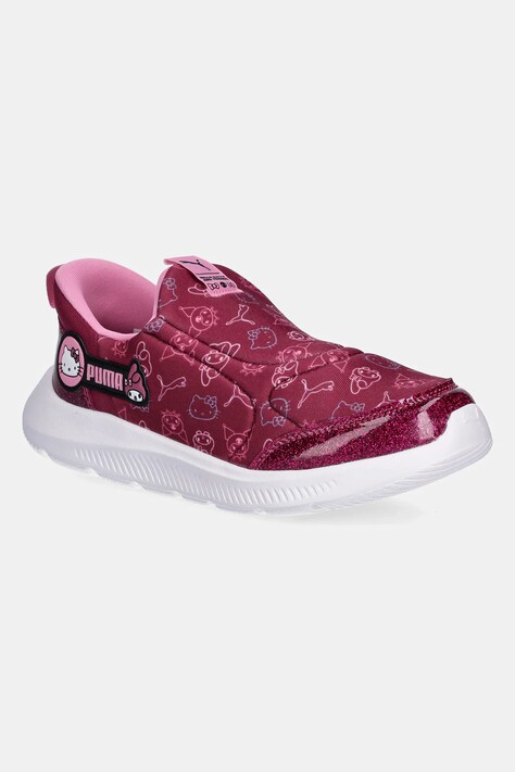 Puma sneakersy dziecięce Puma Fun Racer 2 SLIPTECH HK&FR 2 kolor fioletowy 403398