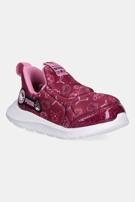 Puma sneakersy dziecięce Puma Fun Racer 2 SLIPTECH HK&FR 2 kolor fioletowy 403399
