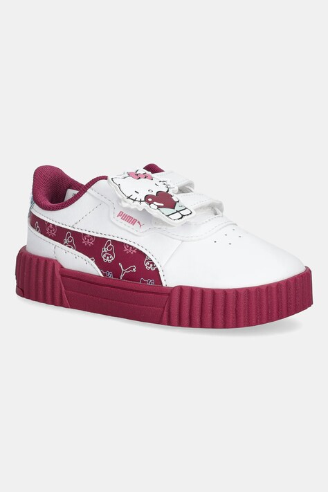 Puma sneakersy dziecięce Carina 3.0 HK&FR 2 V kolor biały 403397