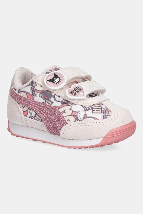 Puma sneakersy dziecięce Carina 3.0 HK&FR 2 V kolor różowy 403423