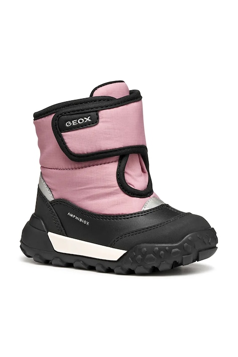 Zimní boty Geox TREKKYUP růžová barva, B566MA.054FU