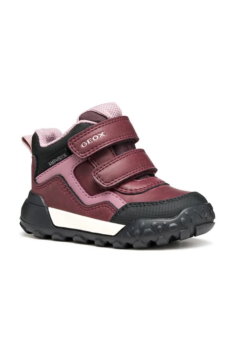 Зимни обувки Geox TREKKYUP в бордо B566MB.0MEFU