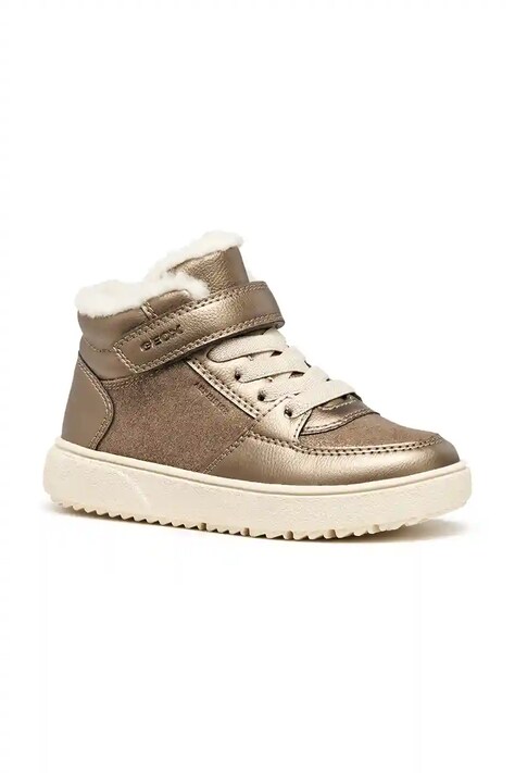 Geox sneakers pentru copii THELEVEN culoarea gri, J56HTA.077BC