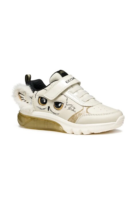Geox sneakersy dziecięce CIBERDRON kolor beżowy J56LPA.0BCKN