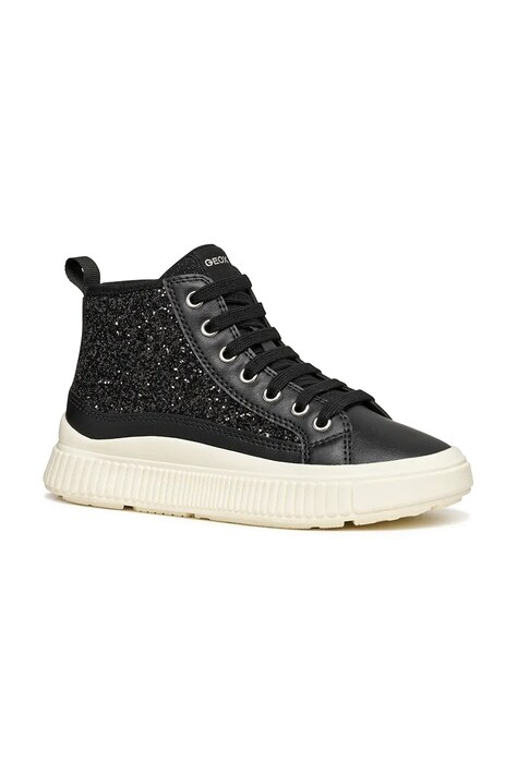 Geox sneakersy dziecięce LAQUINNY kolor czarny J56M3G.0EWBC