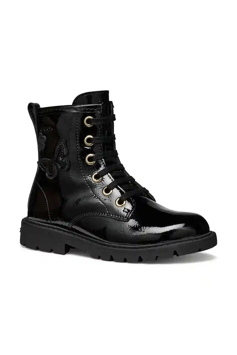 Παιδικά workers Geox SHAYLAX χρώμα: μαύρο, J56EXA.00067
