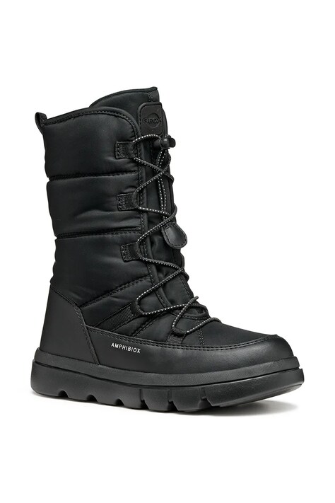 Geox buty zimowe dziecięce WILLABOOM kolor czarny J56HWA.0FU54