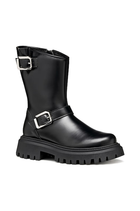 Geox botki dziecięce MAQUINNENS kolor czarny J56M6A.000CN