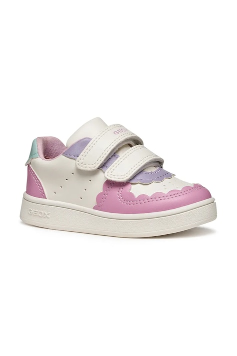 Geox sneakers pentru copii ECLYPER culoarea alb, B555MA.000BC