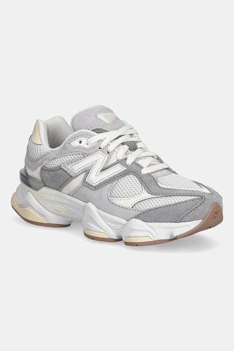 New Balance sneakersy zamszowe dziecięce 9060 kolor szary GC9060AB