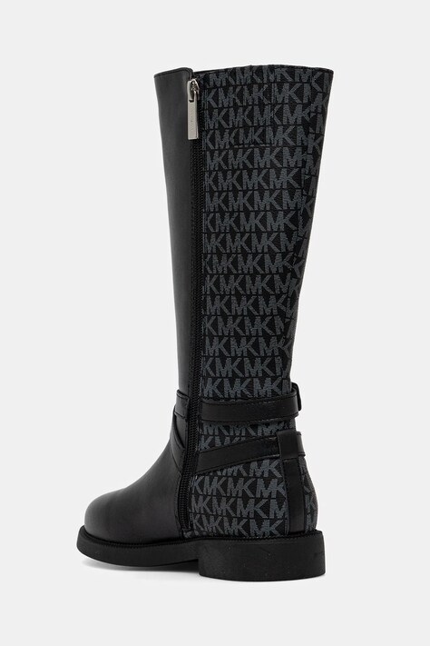 Детски ботуши Michael Kors ABIGAIL HIGH в черно  MK02657002