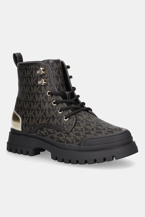Michael Kors botki dziecięce PAYTON kolor brązowy MK02734211