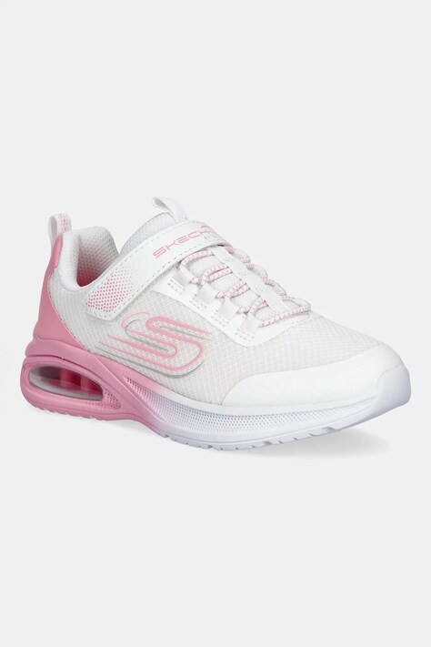 Otroške superge Skechers MICROSPEC MAX ADVANCE - FLY 3 bela barva, 303595L