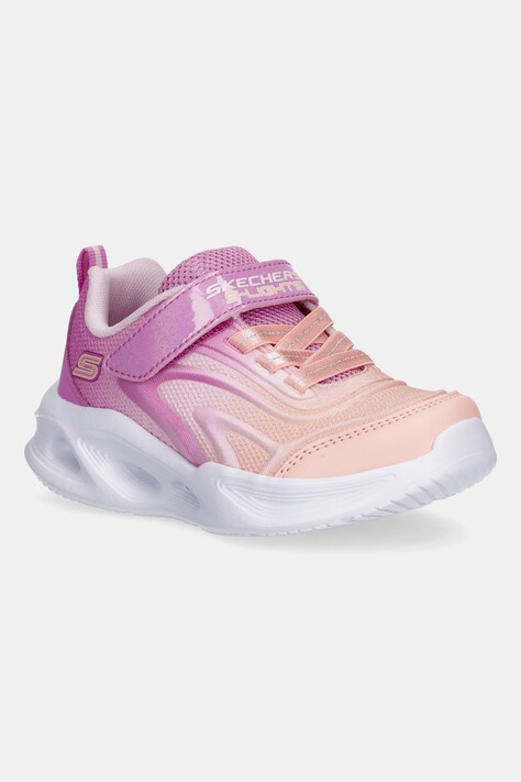 Детски маратонки Skechers SKECHERS SOLA GLOW - COLOR BR в розово 303713N