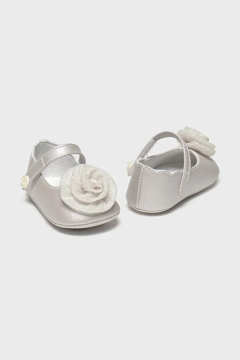 Mayoral Newborn buty niemowlęce kolor szary 9960