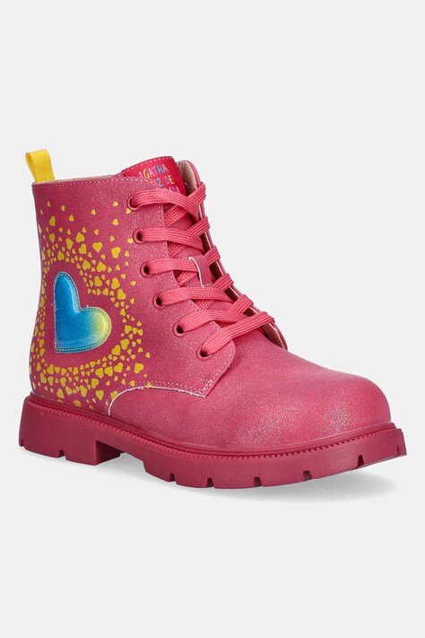 Otroški gležnarji Agatha Ruiz de la Prada roza barva, 251965