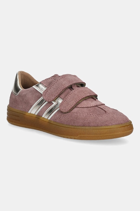 Froddo sneakersy zamszowe dziecięce LOU HYDRO kolor różowy G3130275