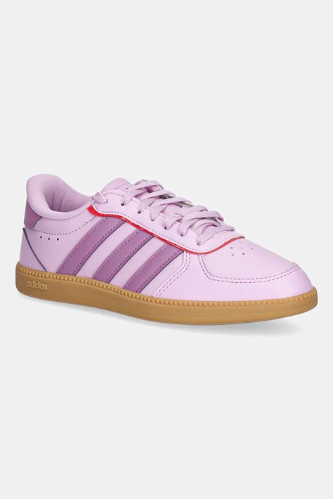 adidas sneakers pentru copii BREAKNET SLEEK culoarea violet, JQ3057