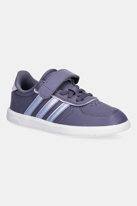 adidas sneakers pentru copii BREAKNET SLEEK culoarea violet, JQ3058