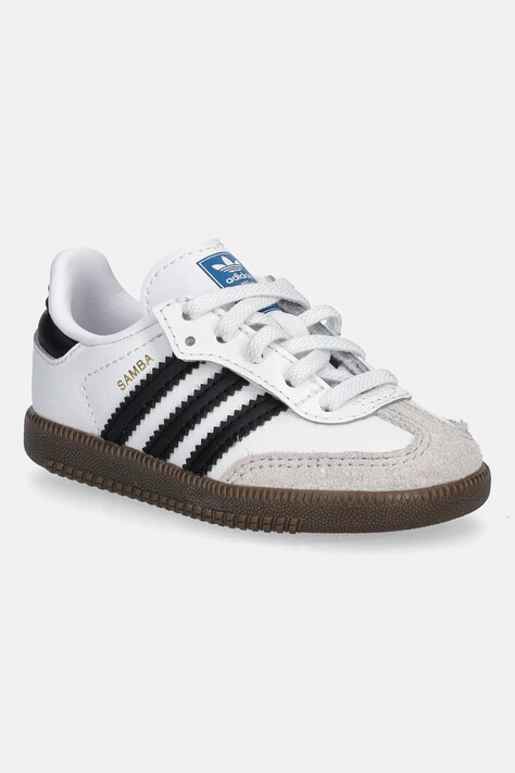Παιδικά αθλητικά παπούτσια adidas Originals SAMBA OG χρώμα: άσπρο, JQ3191