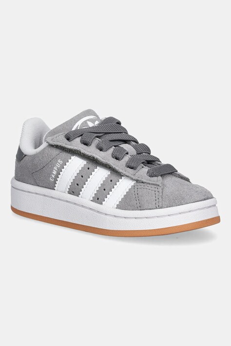 adidas Originals sneakers de piele întoarsă pentru copii CAMPUS 00s culoarea gri, JQ6384