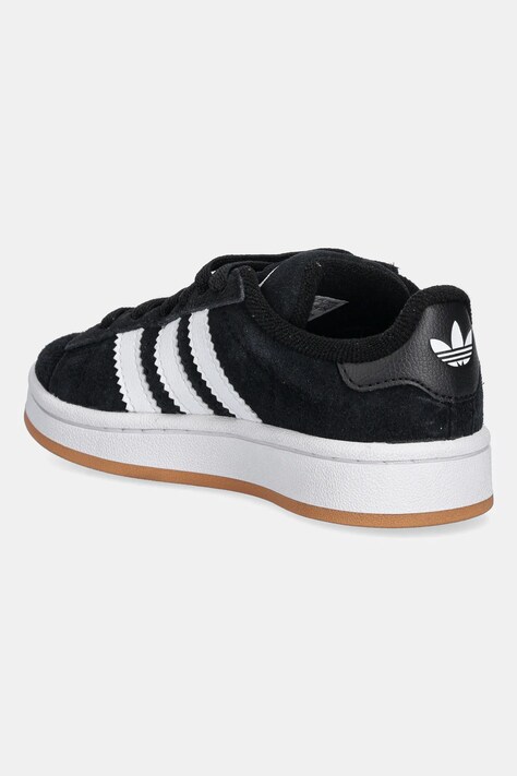 Дитячі замшеві кросівки adidas Originals CAMPUS 00s — AW25-OBK03O, чорний — фото 3