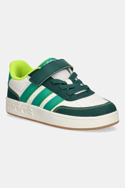 Dětské tenisky adidas BREAKBASE zelená barva, JR0206