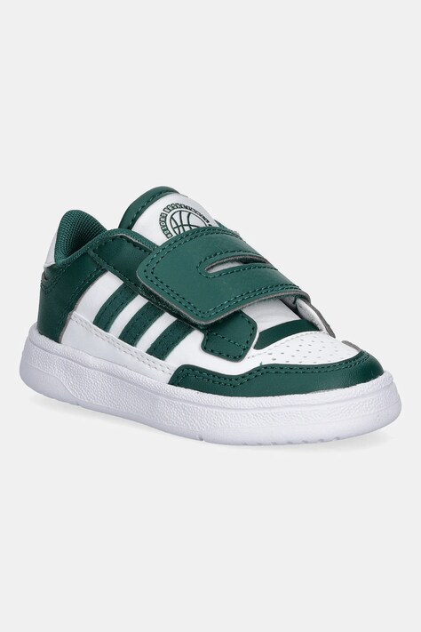 Παιδικά αθλητικά παπούτσια adidas Originals RAPID COURT χρώμα: πράσινο, JR1023