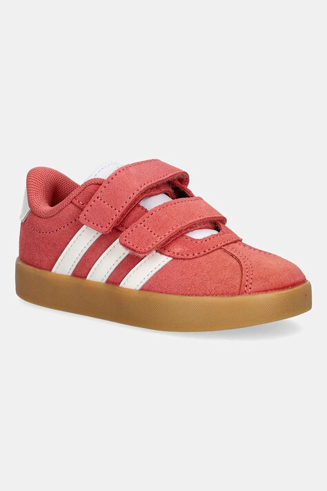 adidas sneakers pentru copii VL COURT 3.0 culoarea roz, JR2218