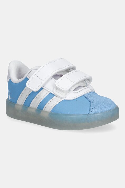adidas sneakersy dziecięce VL COURT 3.0 CINDERELLA kolor niebieski JR4900