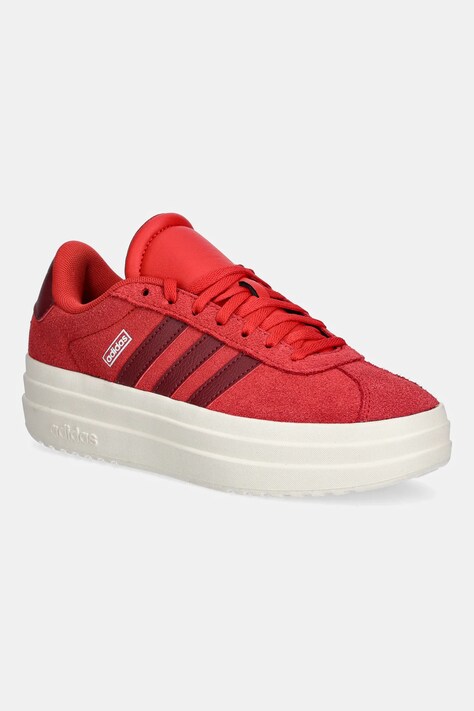 adidas sneakers pentru copii VL COURT BOLD culoarea roșu, JS3480