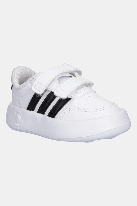 adidas sneakers pentru copii BREAKNET 3.0 culoarea alb, JS3680