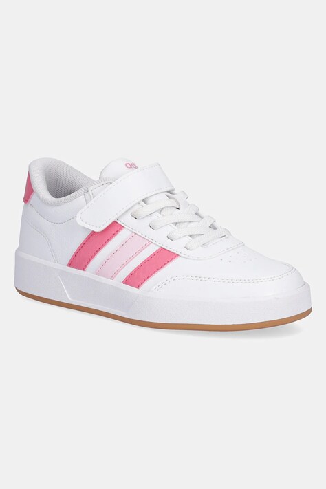 adidas sneakers pentru copii BREAKNET 3.0 culoarea alb, JS3684
