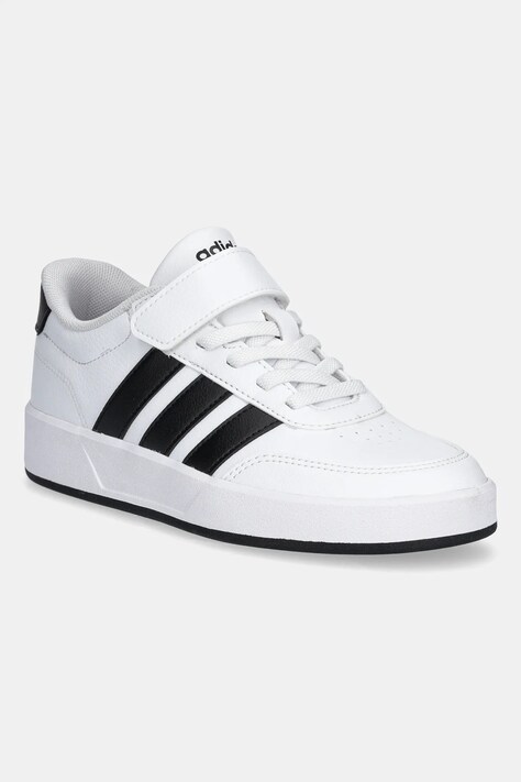 adidas sneakers pentru copii BREAKNET 3.0 culoarea alb, JS3688