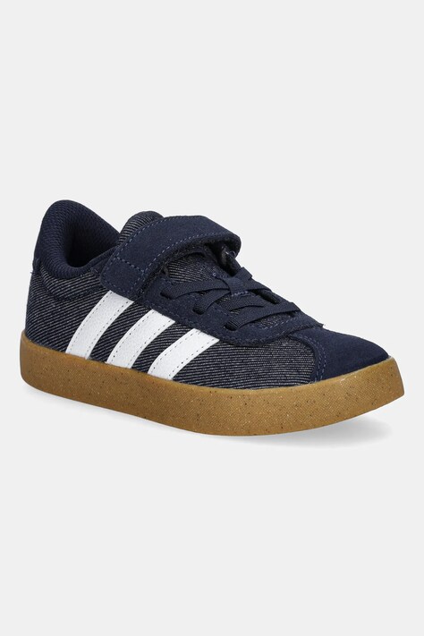 Otroške superge adidas VL COURT 3.0 črna barva, JP7833