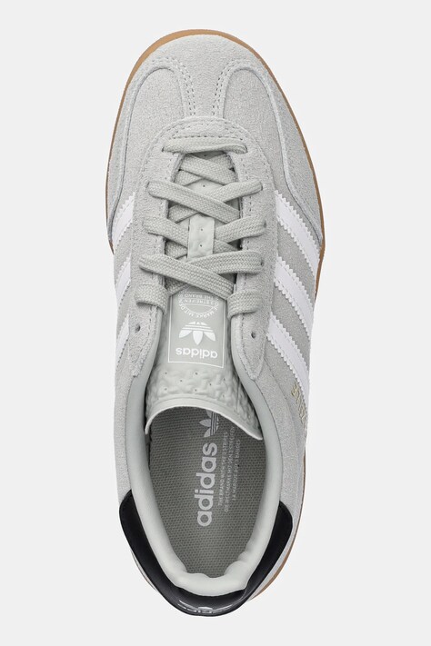 Дитячі кросівки adidas Originals GAZELLE INDOOR — AW25-OBK0B2, сірий — фото 4