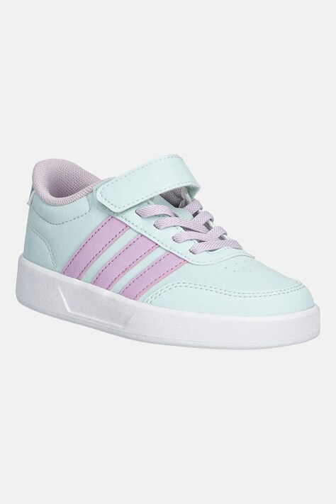 adidas sneakersy dziecięce BREAKNET 3.0 kolor turkusowy JQ3033