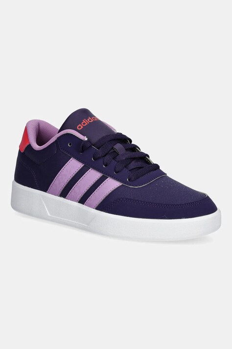 adidas sneakers pentru copii BREAKNET 3.0 culoarea violet, JQ3042