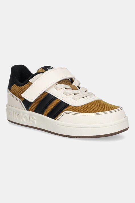 Παιδικά αθλητικά παπούτσια adidas BREAKBASE χρώμα: καφέ, JQ3106