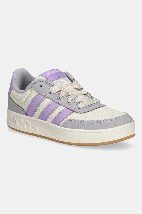 Παιδικά αθλητικά παπούτσια adidas BREAKBASE χρώμα: μπεζ, JQ7775