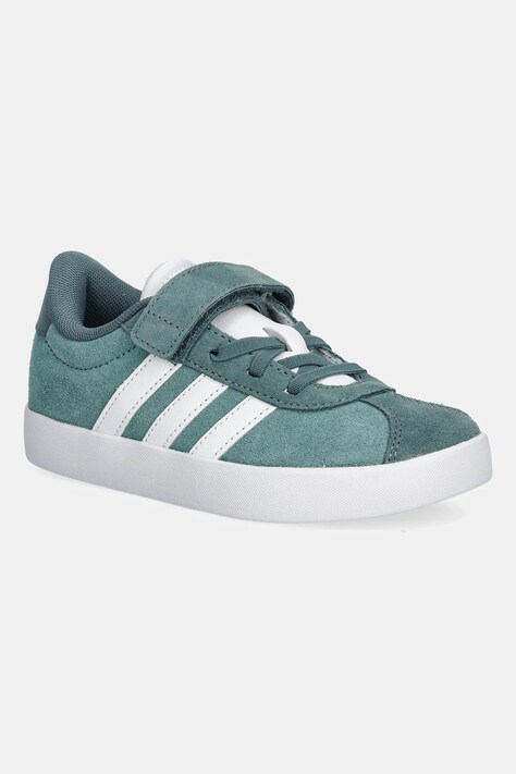Παιδικά αθλητικά παπούτσια adidas VL COURT 3.0 χρώμα: πράσινο, JP7830