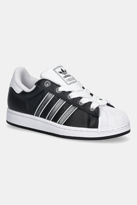 Детски маратонки adidas Originals SUPERSTAR II в черно JQ0314