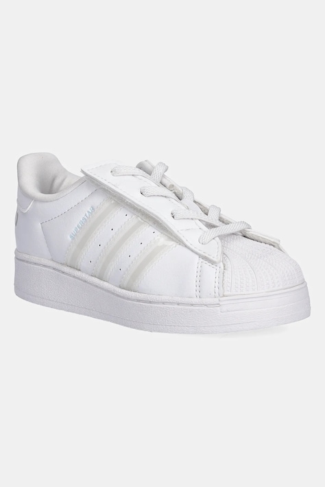 adidas Originals sneakers pentru copii SUPERSTAR LED LIGHTS culoarea alb, JQ6418